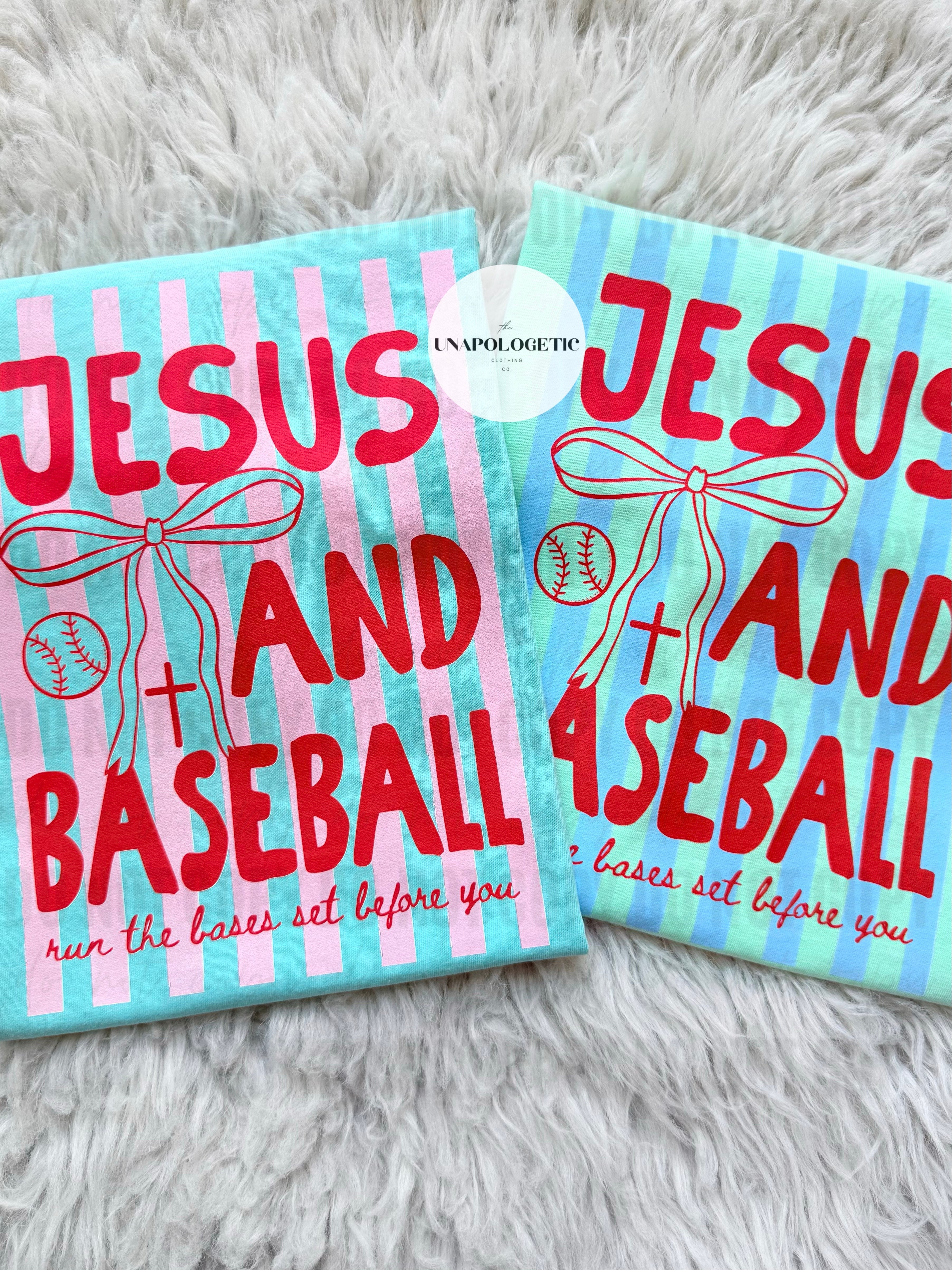 Baseball + Jesus Stripes - WS
