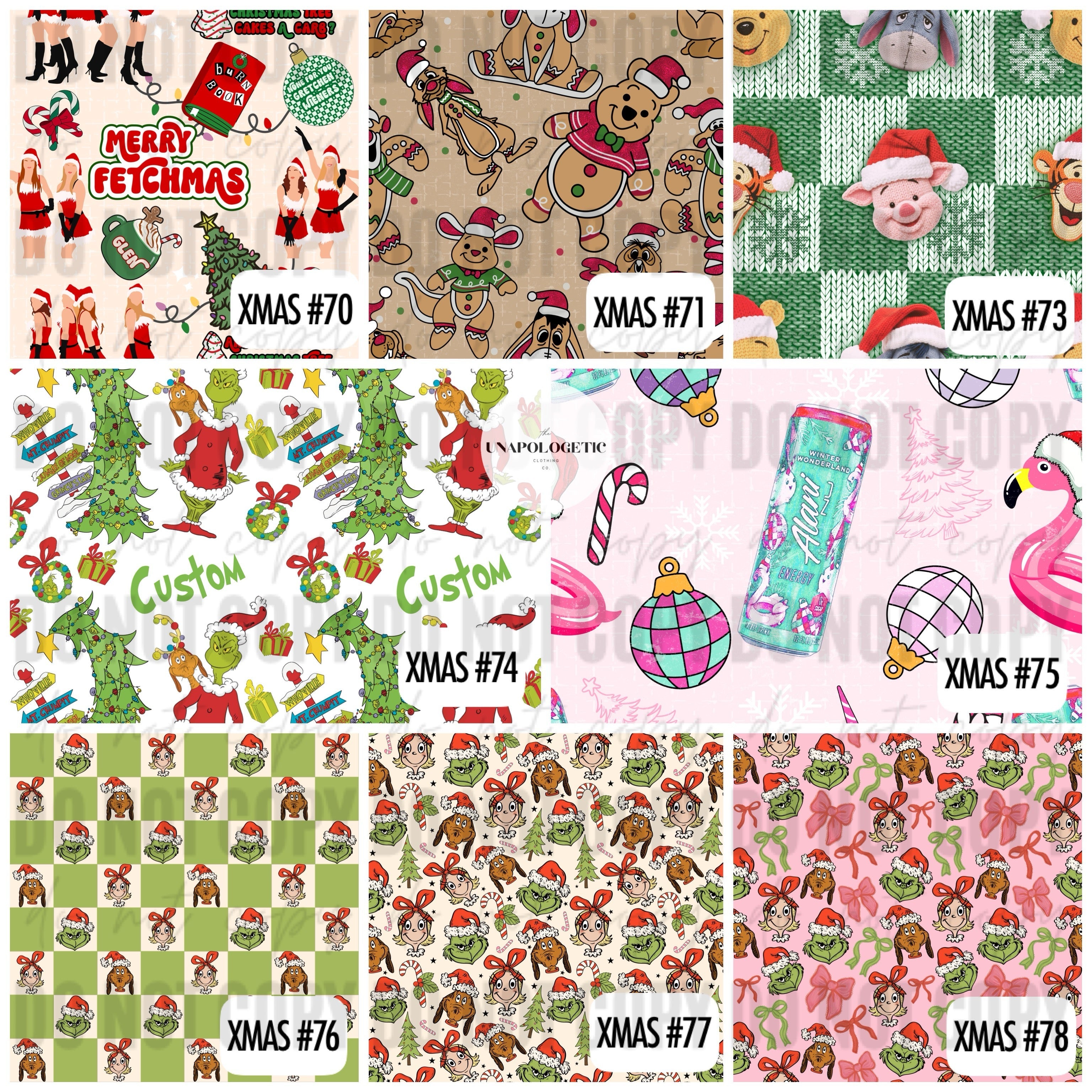 Christmas Blankets PRE ORDER - WS
