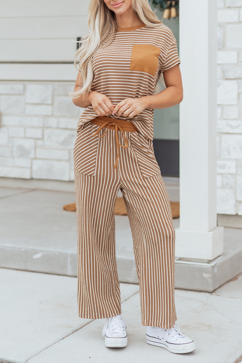Stripe Drawstring Set RTS