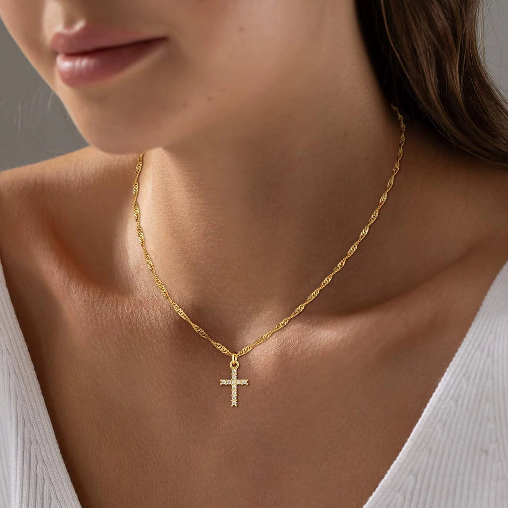 Cross Necklace *two styles RTS