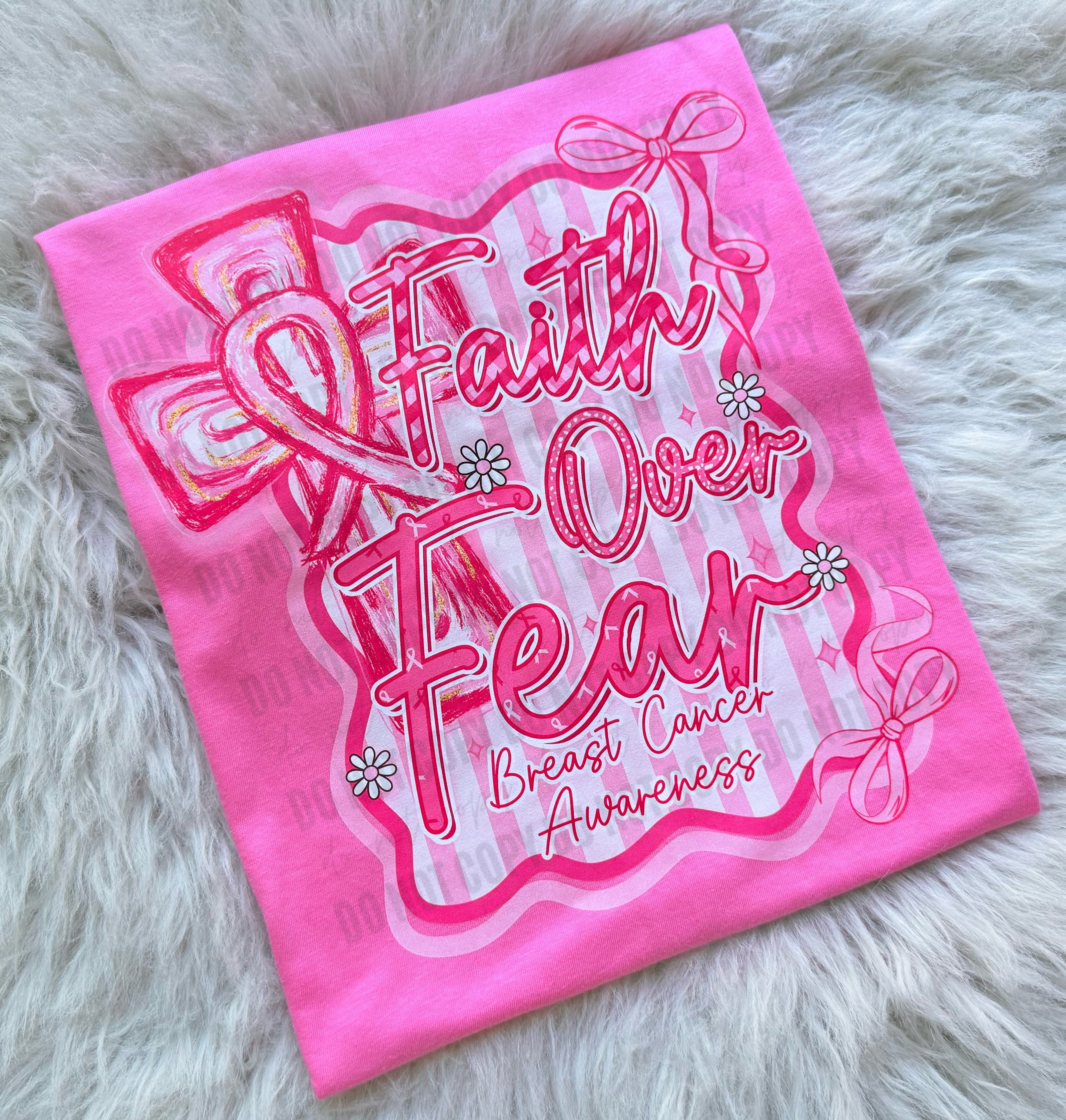 Faith Over Fear Cancer Awareness - WS