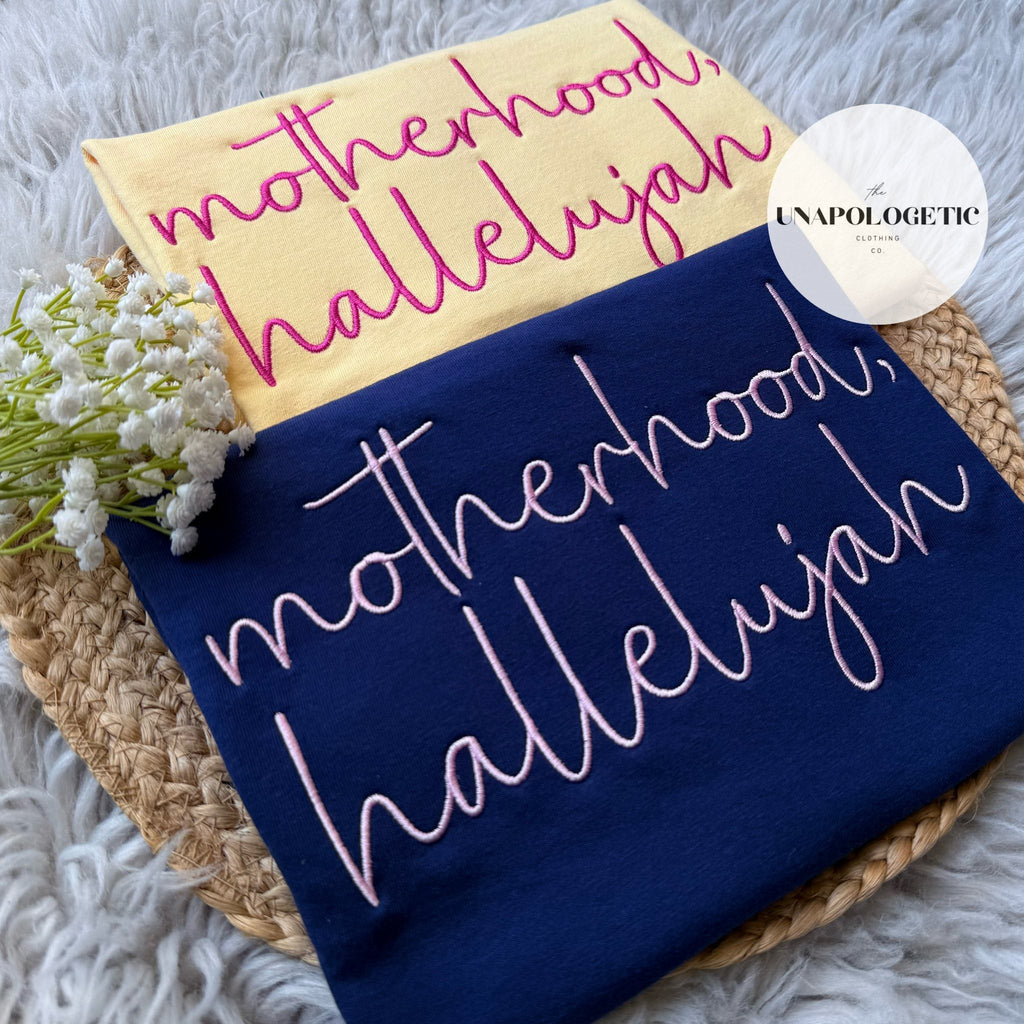 Custom Hallelujah Embroidered - WS