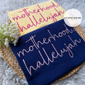 Custom Hallelujah Embroidered - WS