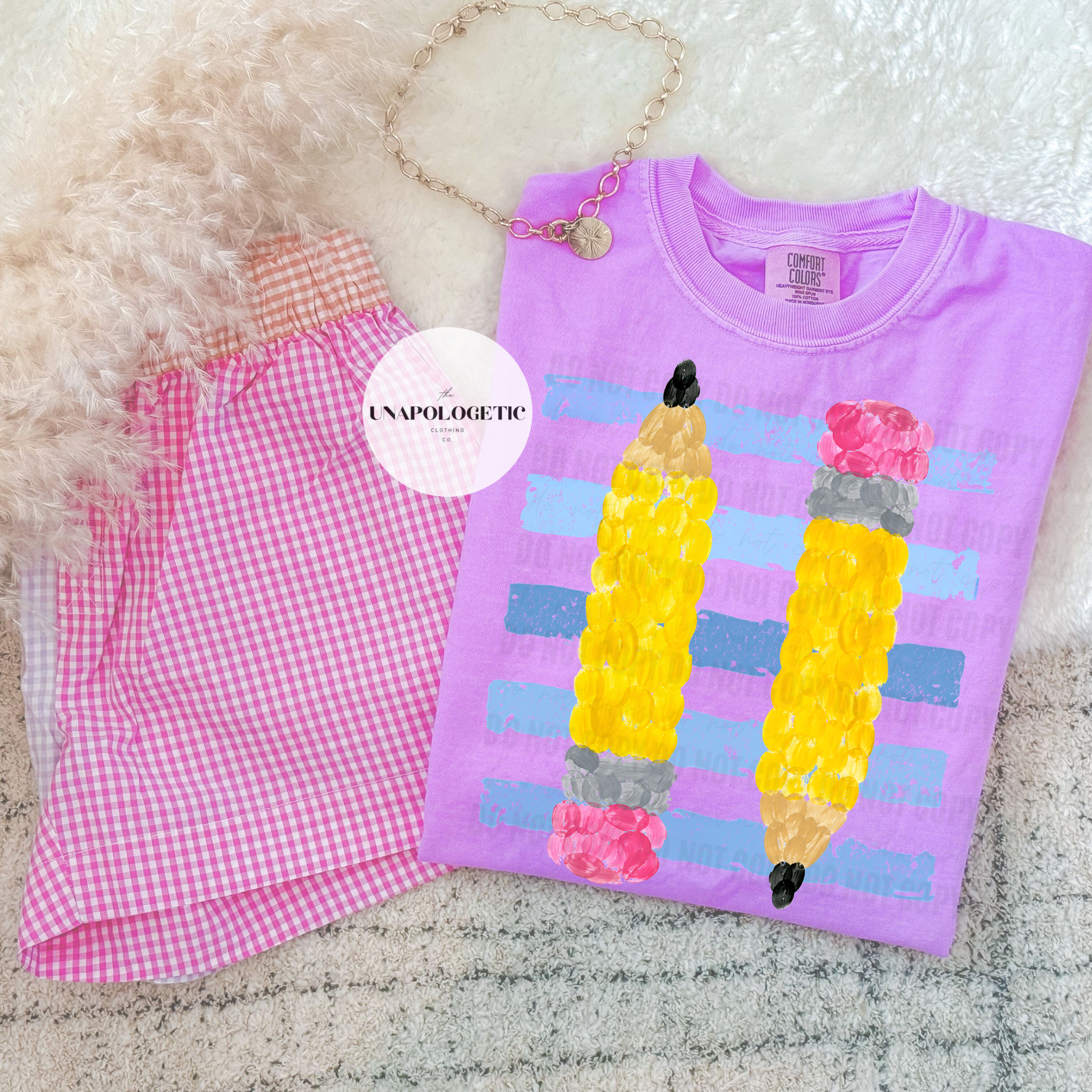 Finger Painted Pencils - WS