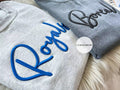 Custom Puff Embroidered Mascots -WS