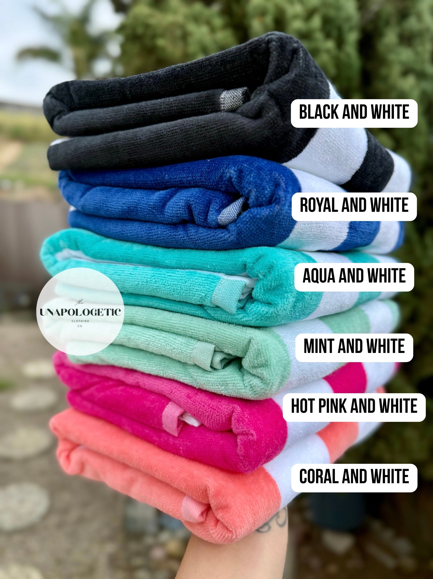 Custom Embroidered Beach Towels - WS