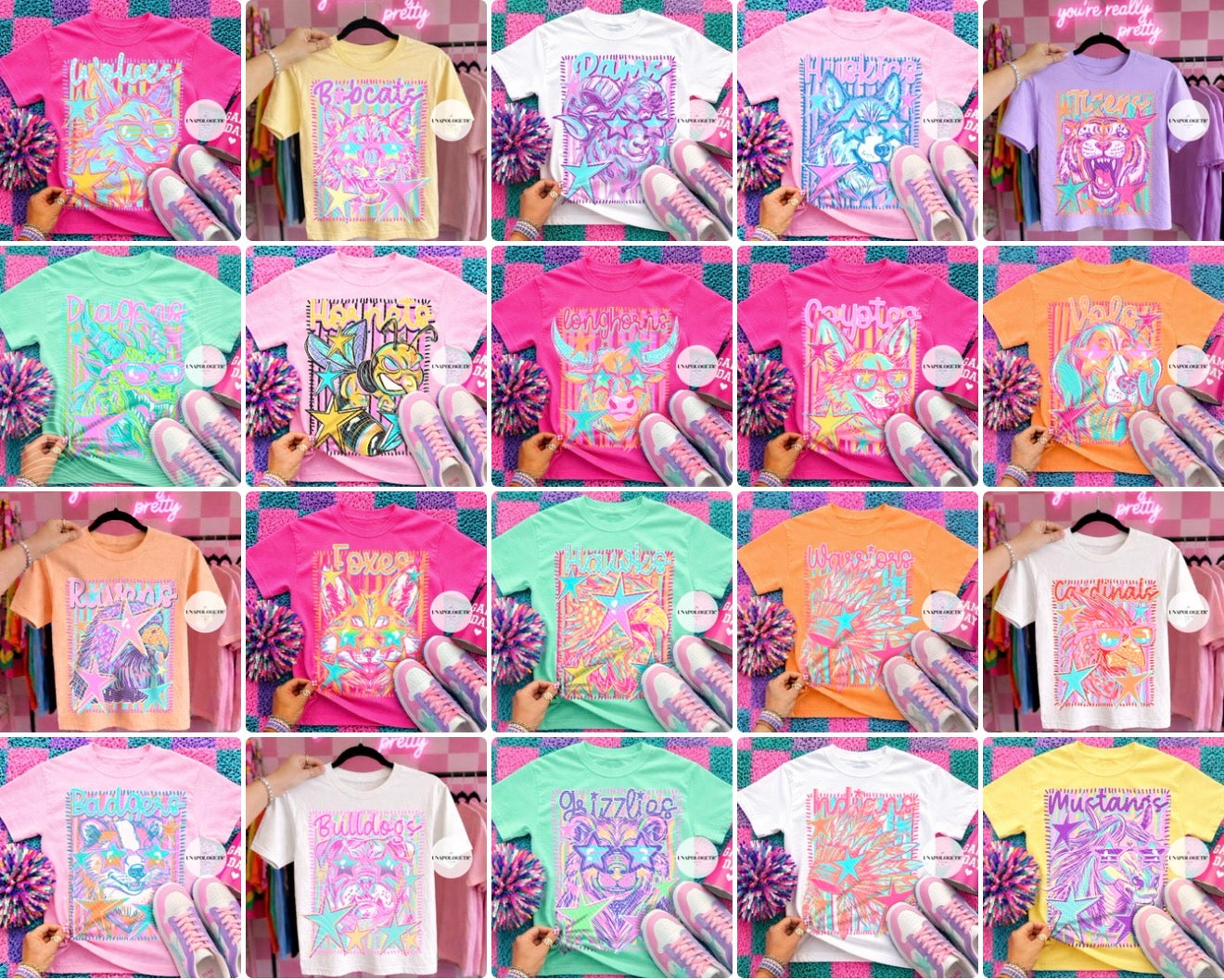Colorful Mascots - WS