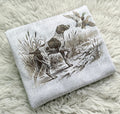 Vintage Hunting Dog and Ducks - WS