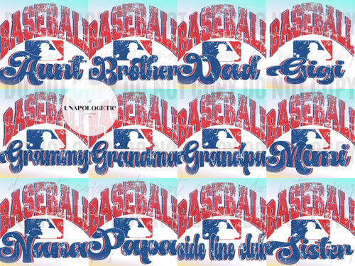 Baseball Family Cotton Collective - WS