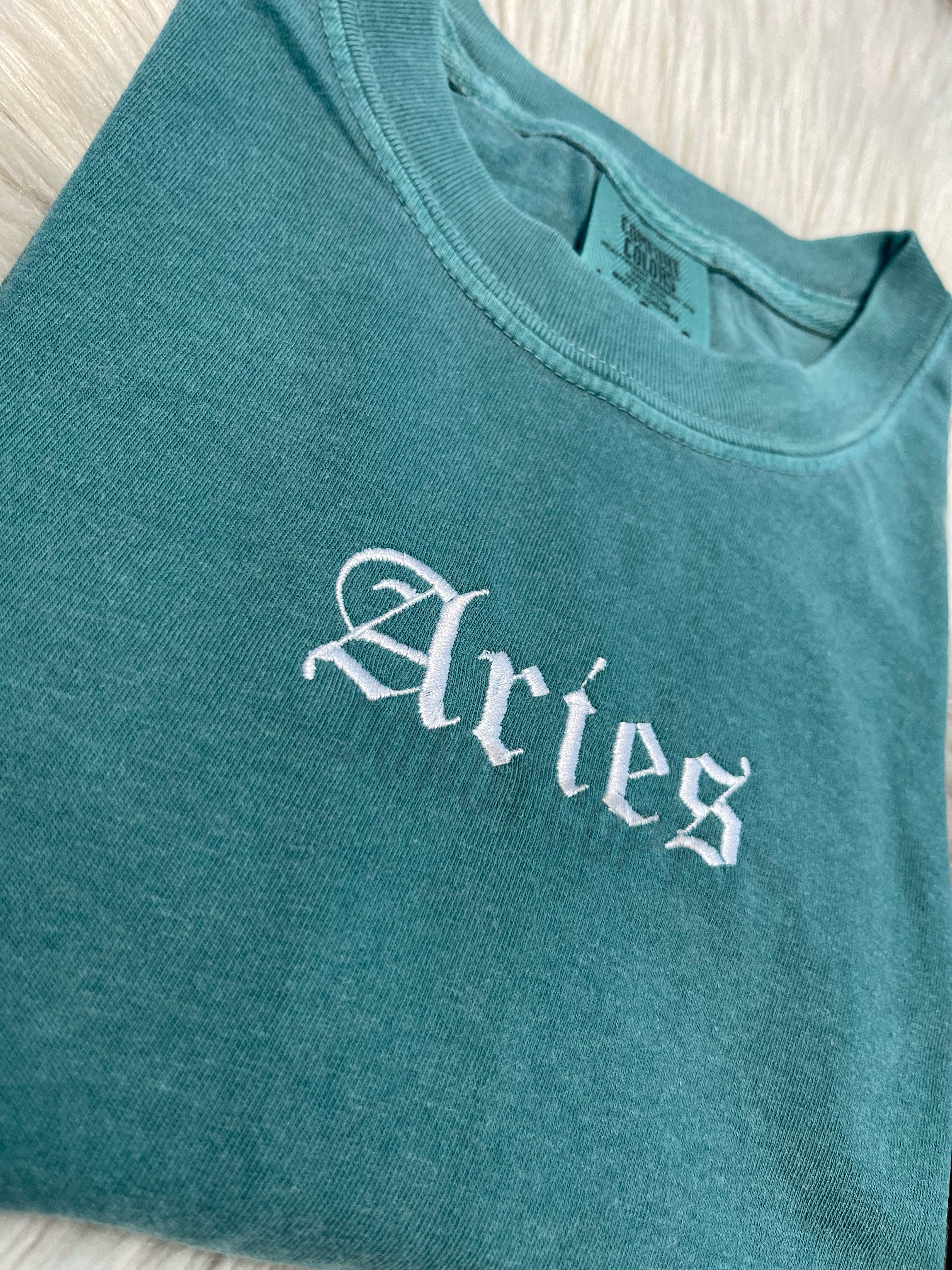 Embroidered Zodiac Signs -WS