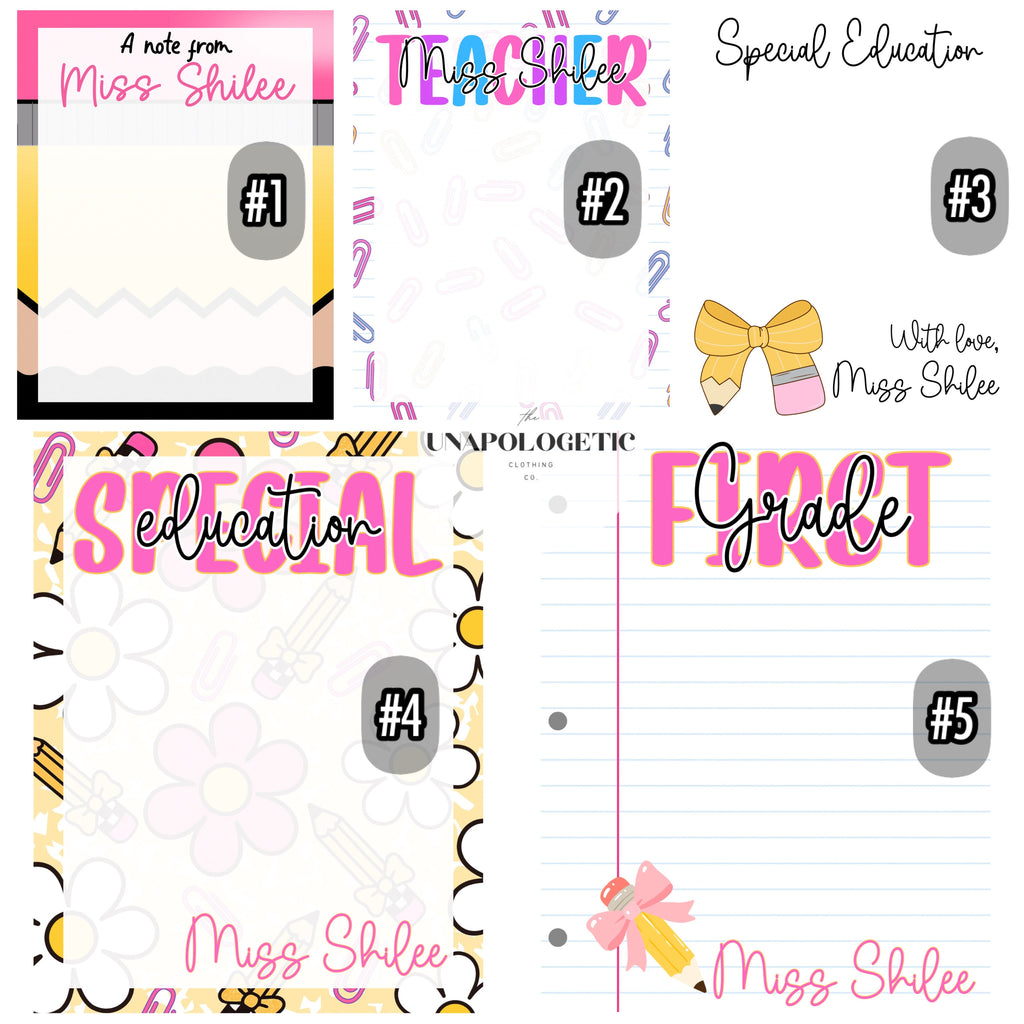 Custom Notepads - WS