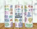 Daily Bible Affirmations Tumbler